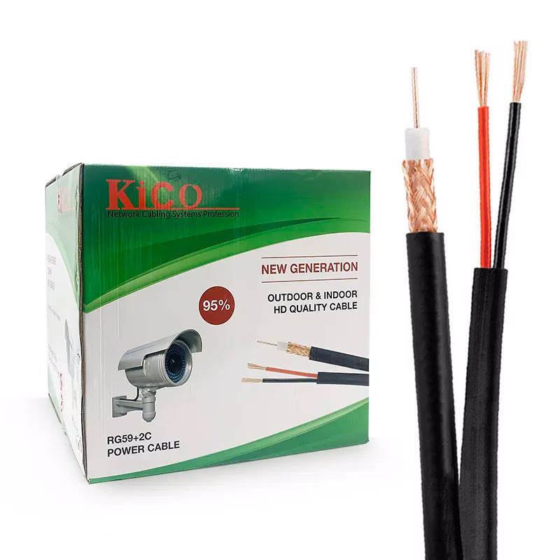 KICO RG59+2C Camera CCTV 305 meter Coaxial Power Cable thumbnail 2