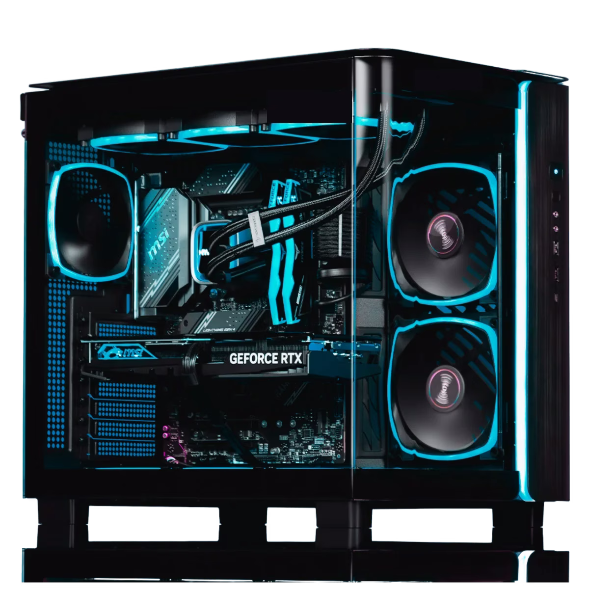 Solid Snake Powered By MSI Gaming PC- AMD 7800X3D, 32GB RAM, RTX 5070 12GB Gaming Trio, 1TB SSD, 1000W PSU. image