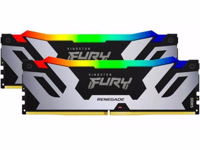 Kingston Fury Renegade 96GB (2 x 48GB) DDR5 6000Mts CL32 288-Pin  DIMM (Desktop Memory) Kit, CL(IDD) 40 cycles, Row Cycle Time 48ns(min.), Intel XMP | KF560C32RSAK2-96 – Buy Online