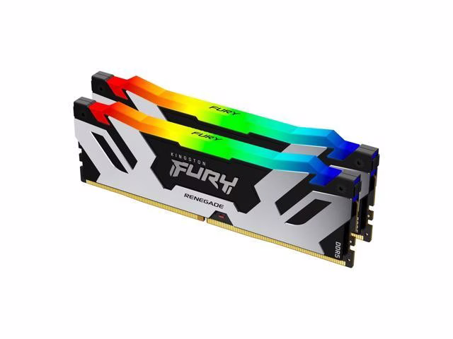 Kingston Fury Renegade 96GB (2 x 48GB) DDR5 6000Mts CL32 288-Pin  DIMM (Desktop Memory) Kit, CL(IDD) 40 cycles, Row Cycle Time 48ns(min.), Intel XMP | KF560C32RSAK2-96 thumbnail 2