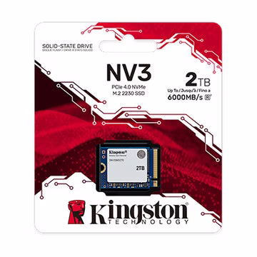 Kingston NV3 NVMe 2230 PCIe Gen 4 2TB SSD, 6,000/5,000MB/s Sequential read/write, 3D NAND | SNV3SM3/2T0 thumbnail 3