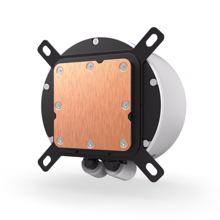 NZXT Kraken Elite 280 RGB 280mm White AIO Liquid Cooler with 2.72" IPS LCD & RGB, 98.61 CFM Airflow, 3.2 mm H???O Pressure, Fluid Dynamic Bearing | RL-KR28E-W2 thumbnail 2