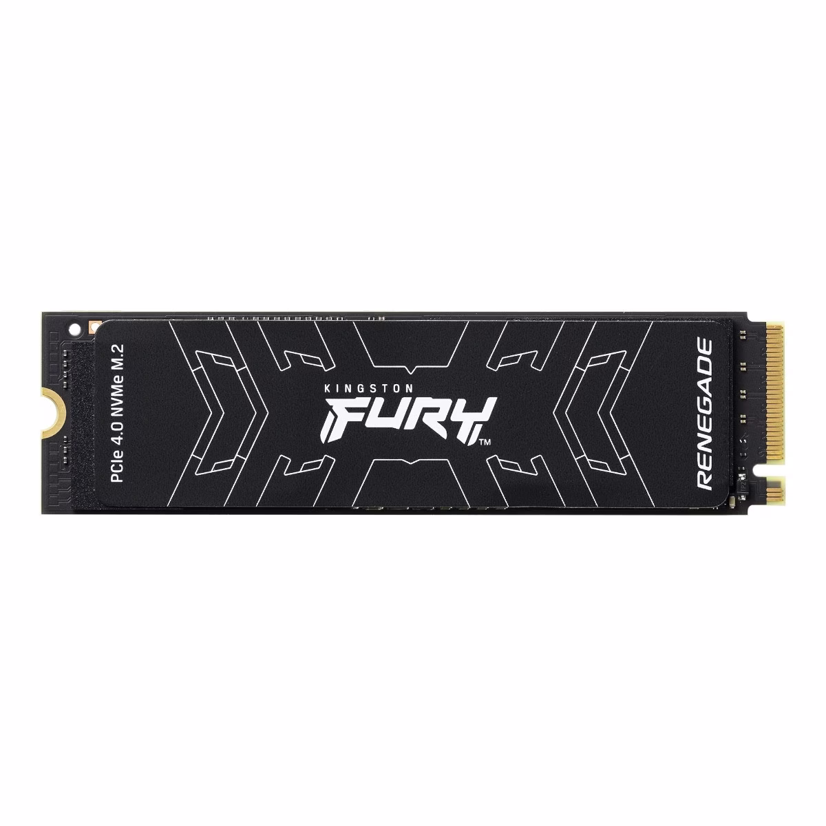Kingston Fury Renegade 4TB Internal Gaming SSD, PCIe Gen 4.0 NVMe, M.2 2280, Up to 7300 MB/s, 7000MB/s Write, TLC Nand, Double Sided | SFYRD/4000G image
