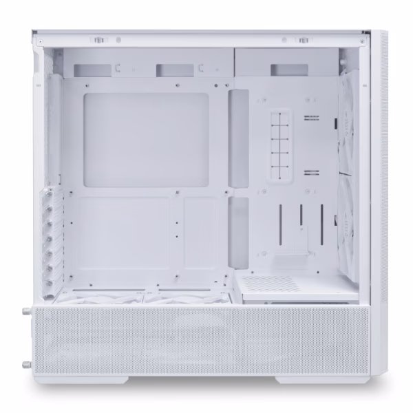 Lian Li Lancool 207 Mid Tower Case, 2x 140mm & 2x 120mm Pre-Installed Fan, Up to 360mm Radiator & 8x Fan Support, Steel & 4mm Tempered Glass Support, White | G99.LAN207RW.00 thumbnail 4