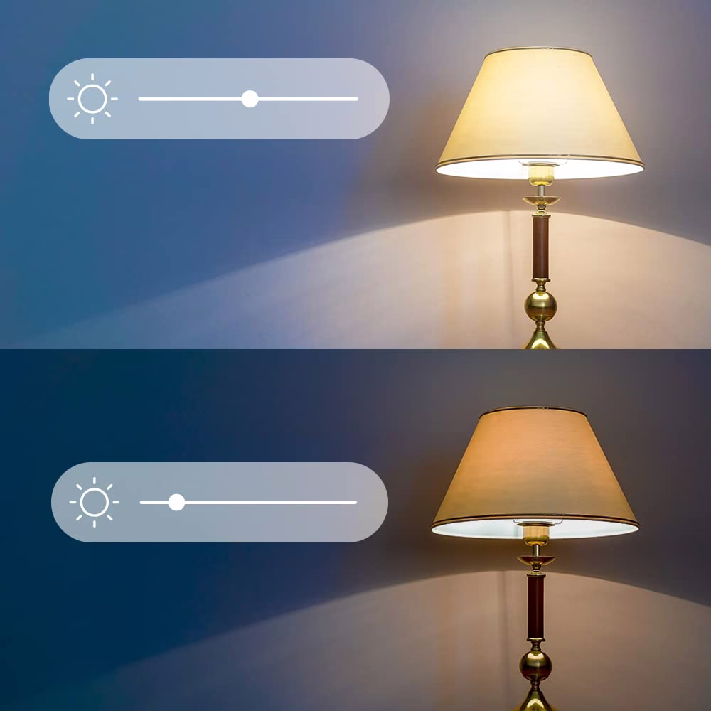 EZVIZ LB1-Color  Dimmable Wi-Fi LED Bulb, 806-Lumen Adjustable Brightness, 16 Million Colors, Wi-Fi 2.4 GHz, No Hub Required, Energy-Saving | CS-HAL-LB1-LCAW thumbnail 4