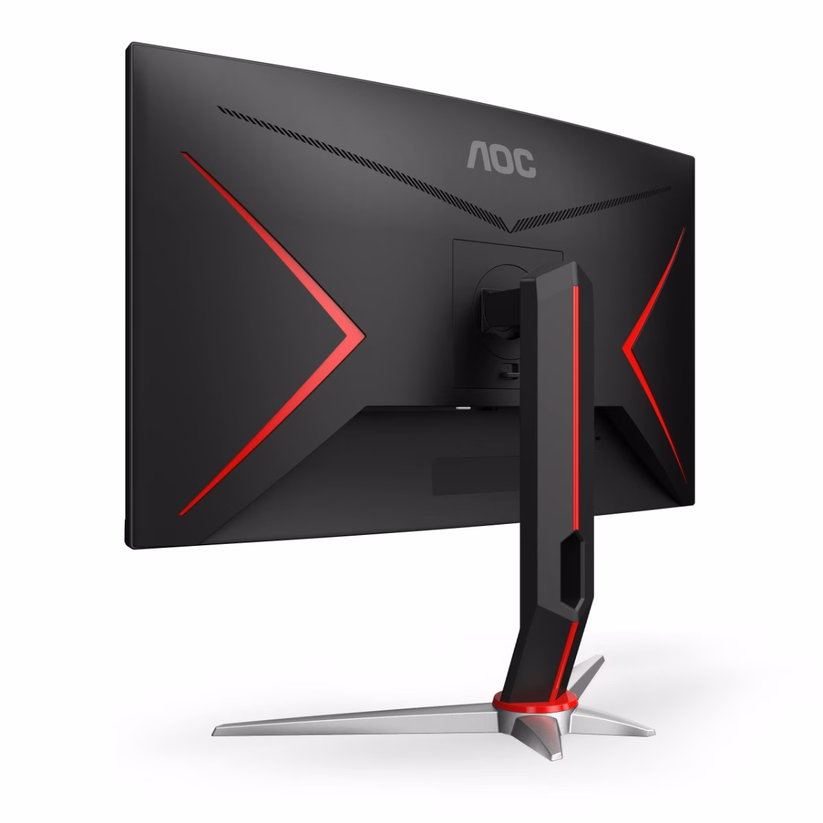 AOC 27G2 27" Frameless Gaming IPS Monitor, FHD 1080P, 1ms 144Hz, NVIDIA G-SYNC Compatible + Adaptive-Sync, Height Adjustable, 3-Year Zero Dead Pixel Guarantee, Black/Red thumbnail 6