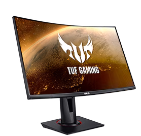  Asus TUF Gaming VG27WQ 27" WQHD VA Curved Gaming Monitor, 165Hz / 1ms (MPRT), Extreme Low Motion Blur, Adaptive-sync & Freesync Premium, Display HDR 400, | 90LM05F0-B01E70 thumbnail 3