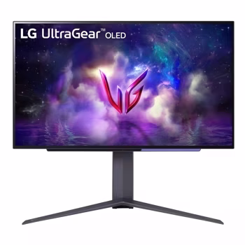 LG 27'' UltraGear OLED QHD Display with 240Hz Refresh Rate and FreeSync Prm Pro, 0.03ms (GtG) Response Time, DisplayHDR TRUE BLACK 400, DCI-P3 98.5%, USB, HDMI, DP, Black | 27GS95QE-B Gaming Monitor – Buy Online
