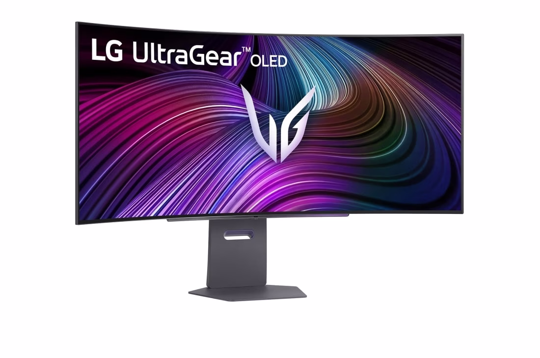 LG 45GX90SA-B UltraGear 45-inch OLED 240Hz WQHD Curved Smart Gaming Monitor,  (3440x1440) OLED Display, 240Hz, 0.03ms (GtG), AMD FreeSync Premium, AdaptiveSync, Black thumbnail 3