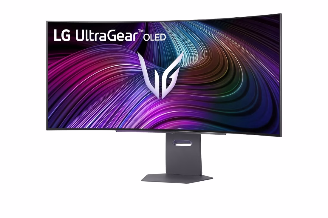 LG 45GX90SA-B UltraGear 45-inch OLED 240Hz WQHD Curved Smart Gaming Monitor,  (3440x1440) OLED Display, 240Hz, 0.03ms (GtG), AMD FreeSync Premium, AdaptiveSync, Black thumbnail 2