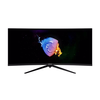 MSI Optix MAG342CQR 34" 1500R Curved Gaming Monitor, UWQHD 144Hz / 1ms VA Display, AMD Freesync,1.07B Colors, Tilt/Swivel/Height/Pivot Adjustment, 1x DP / 2x HDMI, Black | 9S6-3DB65H-038 image