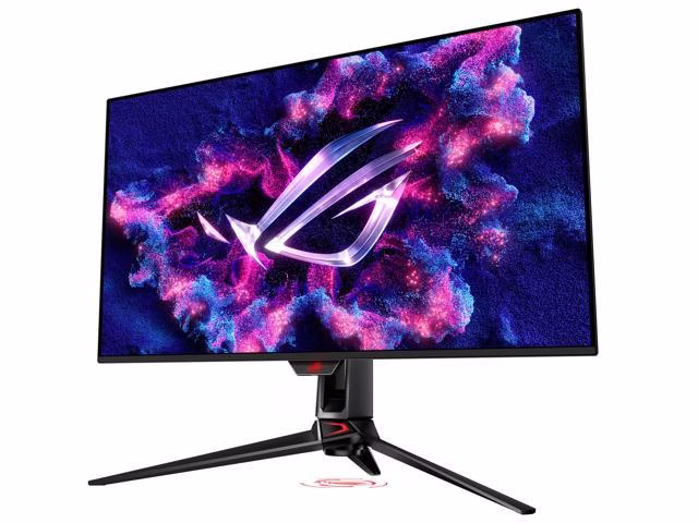 ASUS ROG Swift OLED PG32UCDM Gaming Monitor 31.5-inch 4K QD-OLED panel, 240Hz, 0.03ms (GTG), G-SYNC compatible, custom heatsink, graphene film, uniform brightness,99% DCI-P3, True 10-bit, 90W Type-C, 3 Years Warranty | 90LM09T0-B01370 thumbnail 3