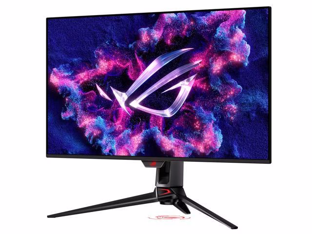 ASUS ROG Swift OLED PG32UCDM Gaming Monitor 31.5-inch 4K QD-OLED panel, 240Hz, 0.03ms (GTG), G-SYNC compatible, custom heatsink, graphene film, uniform brightness,99% DCI-P3, True 10-bit, 90W Type-C, 3 Years Warranty | 90LM09T0-B01370 thumbnail 5