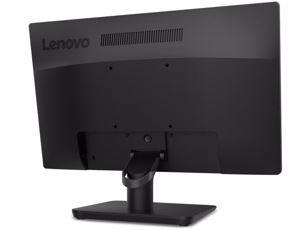 Lenovo D19-10 18.5" HD TN Businesses Monitor, WLED Anti-glare 16:9 Display, 5ms Response Time, 16.7M Colors with 72% NTSC, 1x HDMI 1.4, 1x VGA, Black | 61E0KCT6UK thumbnail 5