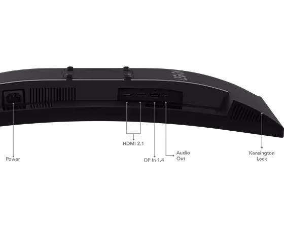 Lenovo Legion R27fc-30 Gaming Curved Monitor, 27" FHD VA Display, 280Hz Refresh Rate, 0.5ms (MPRT) Response Time, 1500R Curvature, AMD FreeSync, VESA Adaptive Sync, G-SYNC, Black | 67B6GAC1AE thumbnail 7