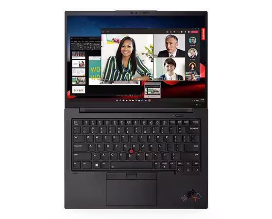 Lenovo ThinkPad X1 Carbon Gen 11 Laptop, 13th Gen Intel Core i7-1355U, 14inch WUXGA, 1TB SSD, 16GB RAM, Shared Intel Iris Xe Graphics, Windows 11 Pro, English & Arabic Keyboard, Black | 21HM0024GR thumbnail 10