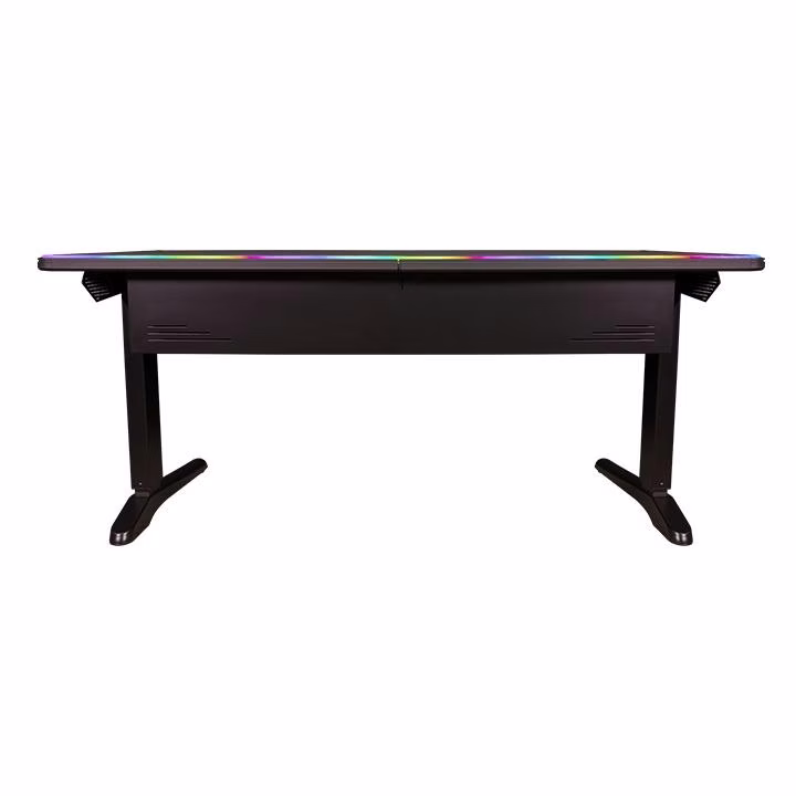 Thermaltake Gaming Level 20 RGB Battlestation Gaming Computer Desk; Full Frame RGB LED Lighting W/ 8 Light Effects; Tt RGB Plus Ecosystem & Razer Chroma Sync Compatible, Gaming Table | GGD-LBS-BKEIRX-01 thumbnail 4