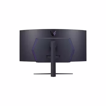 LG 45GR95QE-B 45'' UltraGear WQHD OLED Curved Monitor, 240Hz Refresh Rate, 0.03ms Response Time, 21:9 Aspect Ratio, 1.07B Color Depth, 178?? Viewing Angle, HDR 10, Black | 45GR95QE-B image