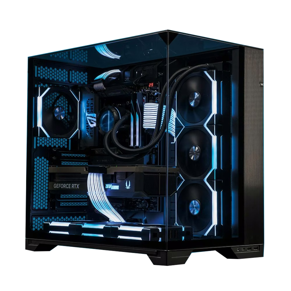 Vision Gaming & Rendering PC: AMD Ryzen 9 9900X3D + ZOTAC RTX 5080 AMP Extreme Infinity 16GB, 32GB DDR5 6000MHz CL30, 1TB Samsung 990 PRO, 360mm ARGB AIO, 1000W Gold, WiFi, Lian Li O11 Vision Case & RGB Cables – Buy Online