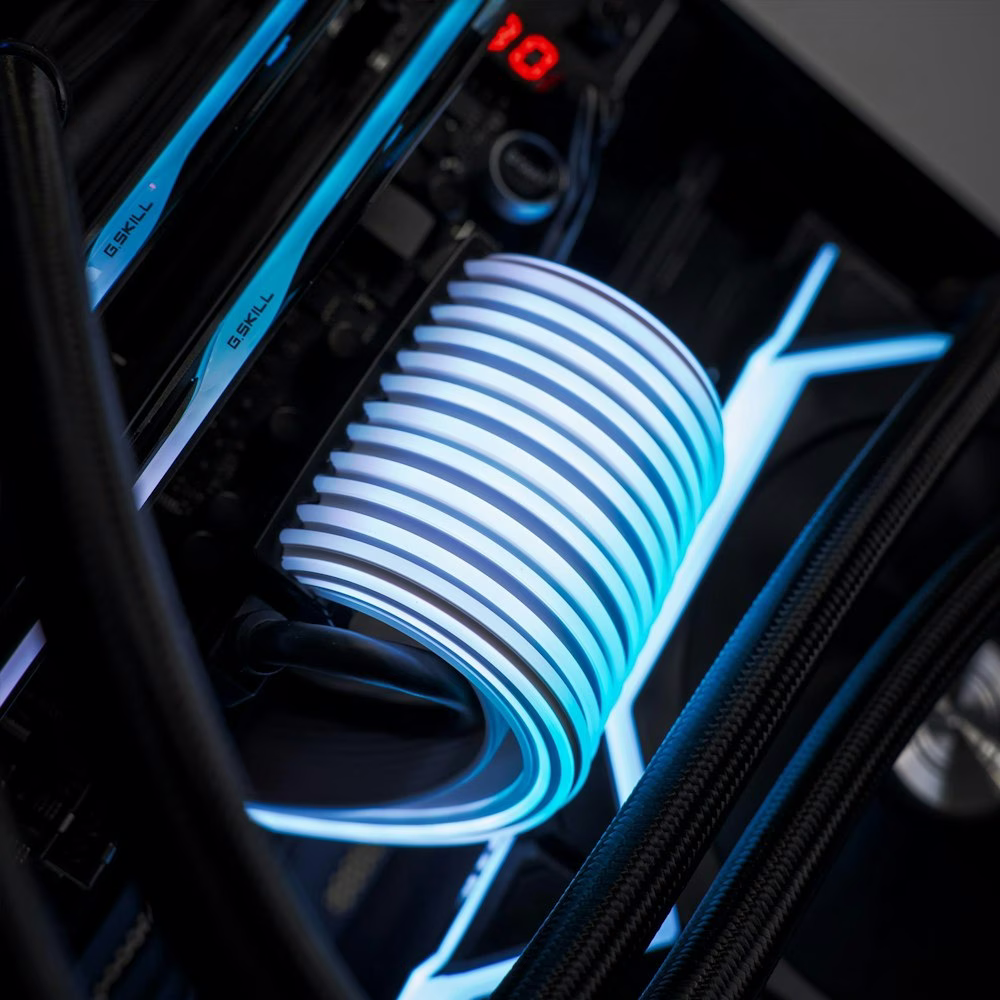 Vision Gaming & Rendering PC: AMD Ryzen 9 9900X3D + ZOTAC RTX 5080 AMP Extreme Infinity 16GB, 32GB DDR5 6000MHz CL30, 1TB Samsung 990 PRO, 360mm ARGB AIO, 1000W Gold, WiFi, Lian Li O11 Vision Case & RGB Cables thumbnail 4