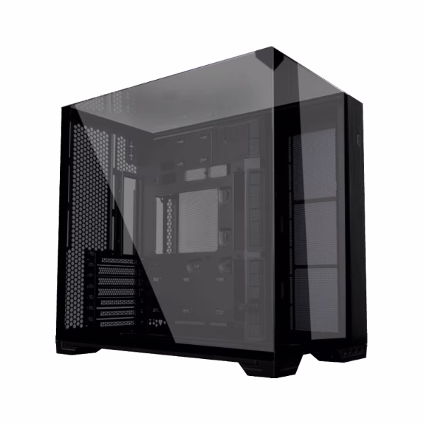 Lian Li O11 VISION COMPACT Mid Tower Case, Swappable Mesh/Glass Panels, Supports Back-connect ATX Motherboards, Hidden AIO Tube Design, Black | G99.011VPX.00 – Buy Online