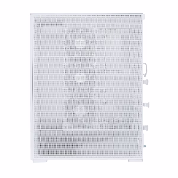 Lian Li SUP01 Small Tower Case ATX Case, Pre Installed 3 X 120mm PWM & PCIe 4.0 Riser Cables, 3 Side Mesh Panels, Dual ARGB Strip Lights, White | G99.SUP01W.00 thumbnail 7