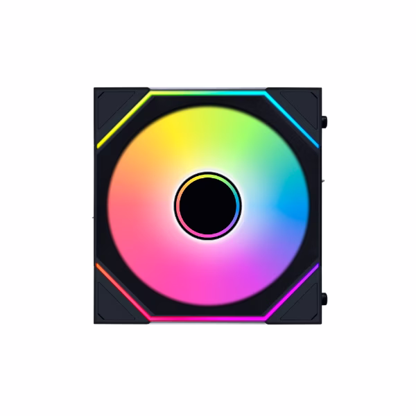 Lian Li UNI FAN SL-INF WIRELESS 120 Reversed Blade Black Single Case Fan, 120??122.1x25mm, 0, 200~2200 RPM Fan Speed, 2.2 mmH2O Air Pressure, 69.7 CFM Air Flow, FDB Bearing, Cableless RGB | 12RSLIN1W1B thumbnail 3