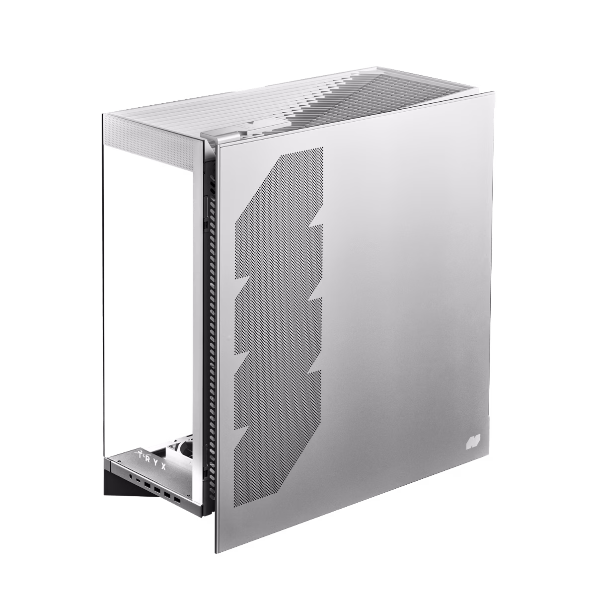 TRYX LUCA L70 White Mid-tower E-ATX PC Case, 4mm Tempered Glass, Upto 8x 120mm Fans, Support ATX BTF motherboards, Includes Vertical GPU Bracket, White | C-L700N-NN0H-G0W thumbnail 2