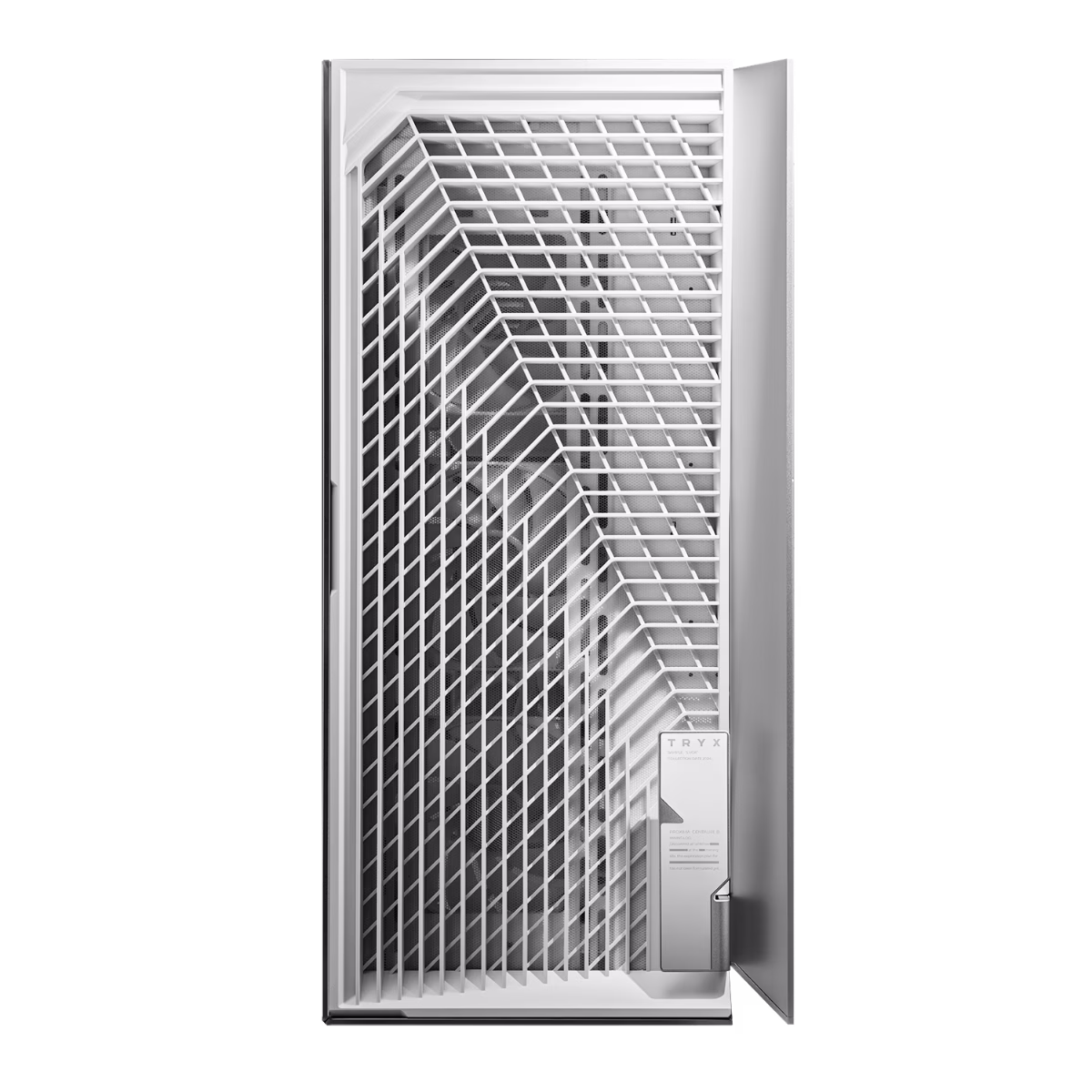 TRYX LUCA L70 White Mid-tower E-ATX PC Case, 4mm Tempered Glass, Upto 8x 120mm Fans, Support ATX BTF motherboards, Includes Vertical GPU Bracket, White | C-L700N-NN0H-G0W thumbnail 6