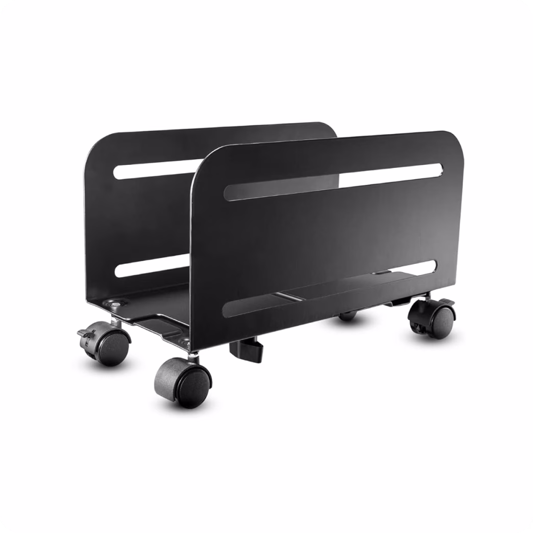 NAVO MOBILE CPU STAND, Durable & Adjustable Mobile CPU Stand, Caster wheels, Extendable Width from 4.7???-8.2??? inches thumbnail 3