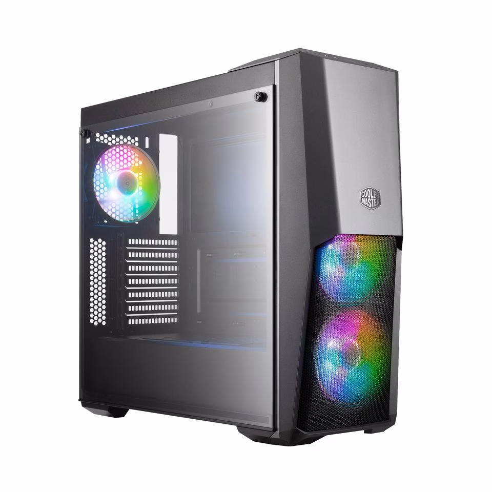 Cooler Master MasterBox MB500 ARGB Mid-tower ATX Gaming PC Case, 3x Pre-installed ARGB fans, Motherboard Support Upto ATX, Radiator Supports Upto 360mm, Black | MCB-B500D-KGNN-S01 – Buy Online