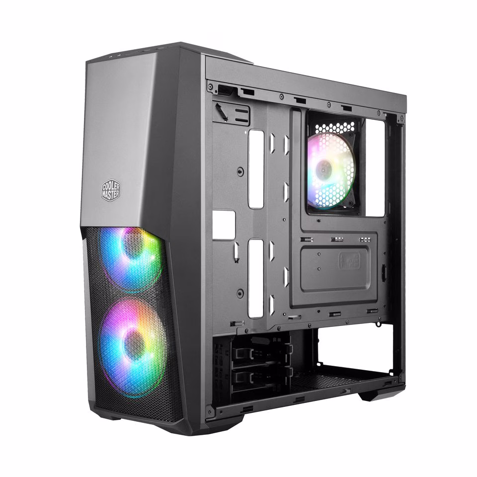 Cooler Master MasterBox MB500 ARGB Mid-tower ATX Gaming PC Case, 3x Pre-installed ARGB fans, Motherboard Support Upto ATX, Radiator Supports Upto 360mm, Black | MCB-B500D-KGNN-S01 thumbnail 3