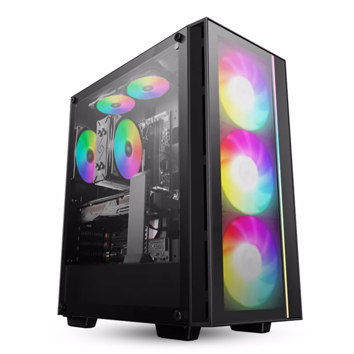 Powered by MSI Advanced Gaming PC, Core I7-14700K, 32 GB RAM, RTX 4080 SUPER 16GB GPU, 2TB 990 Pro thumbnail 2