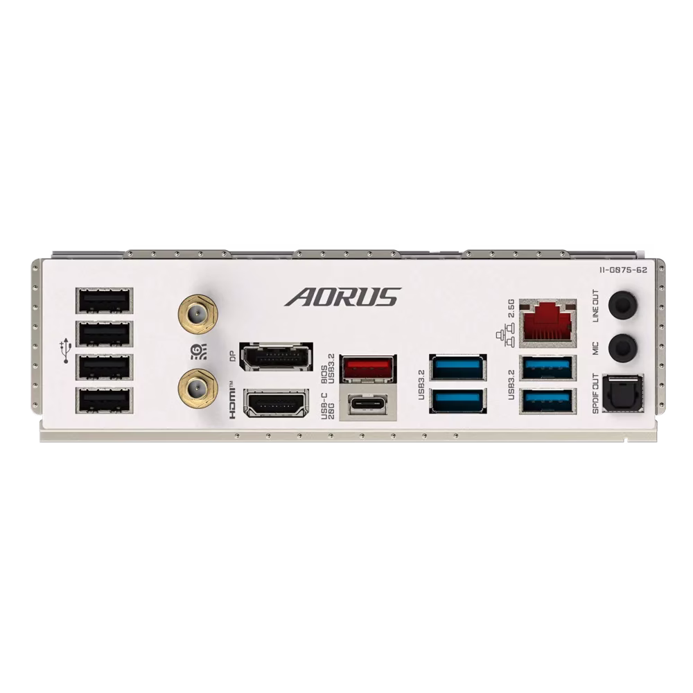 GIGABYTE Z790M AORUS ELITE AX ICE LGA 1700 Intel Z790 M-ATX Motherboard with DDR5, Triple M.2, PCIe 5.0, USB 3.2 Gen2X2 Type-C, Intel Wi-Fi 6E, 2.5GbE LAN, Q-Flash Plus, EZ-Latch Plus | Z790M A ELITE AX ICE thumbnail 5