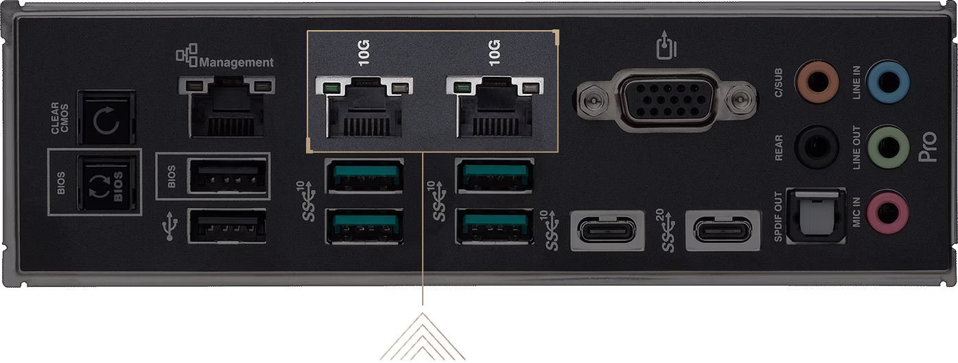 Asus Pro WS W790E-SAGE SE LGA 4677 EEB Workstation Motherboard, Intel W790 Chipset, 8x DIMM DDR5 / 2048GB Max Memory, 3x M.2 Slots, 7x PCIe 5.0 Slot, Pre-Mounted I/O Shield | 90MB1C20-M0EAY0 thumbnail 3
