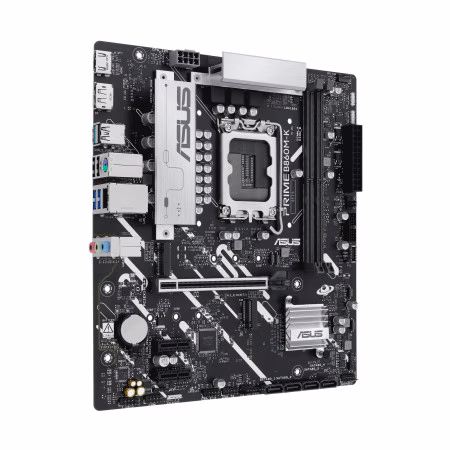 ASUS PRIME B860M-K LGA 1851 micro-ATX Motherboard, 2x DIMM slots, max. 128GB, DDR5, 2x M.2 slots and 4 x SATA 6Gb/s ports, 2.5Gb Ethernet, PCIe 5.0 | 90MB1JT0-M0EAY0 thumbnail 3