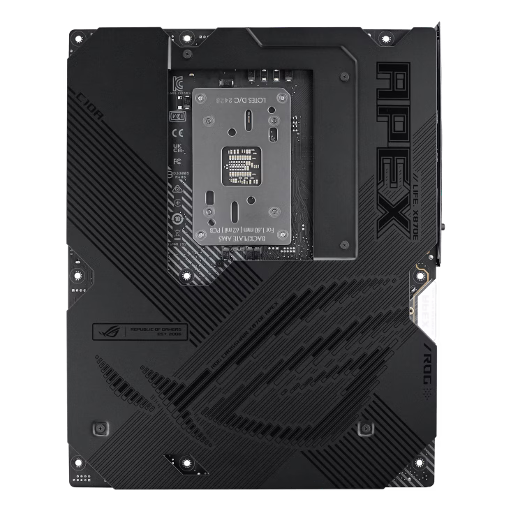 ASUS ROG CROSSHAIR X870E APEX AM5 ATX Motherboard, 2x DIMM slots, max. 128GB, DDR5 AEMP, x3 onboard M.2 slots, and x2 PCIe 5.0 x16 slots, AI Networking II & AI Overclocking, WIFI 7 | 90MB1KR0-M0EAY0 thumbnail 2