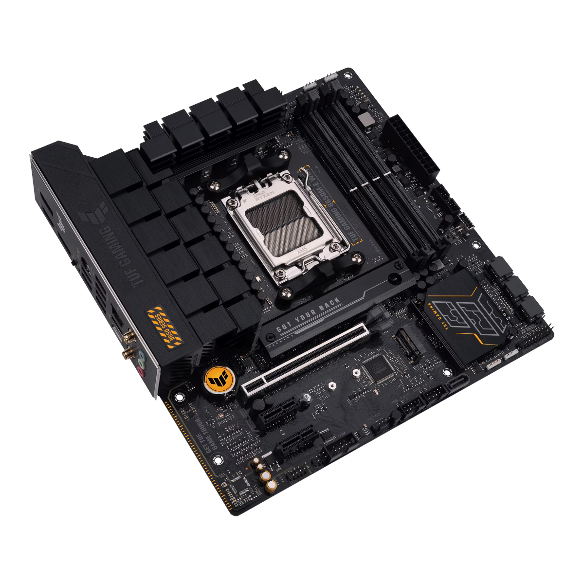 ASUS TUF GAMING B650M-E WIFI micro-ATX Motherboard, 4 x DIMM slots, Max.192GB, DDR5, AM5, PCIe 5.0 for M.2, 2.5 Gb Ethernet, Two-Way AI Noise Cancelation | 90MB1FV0-M0EAY0 thumbnail 5