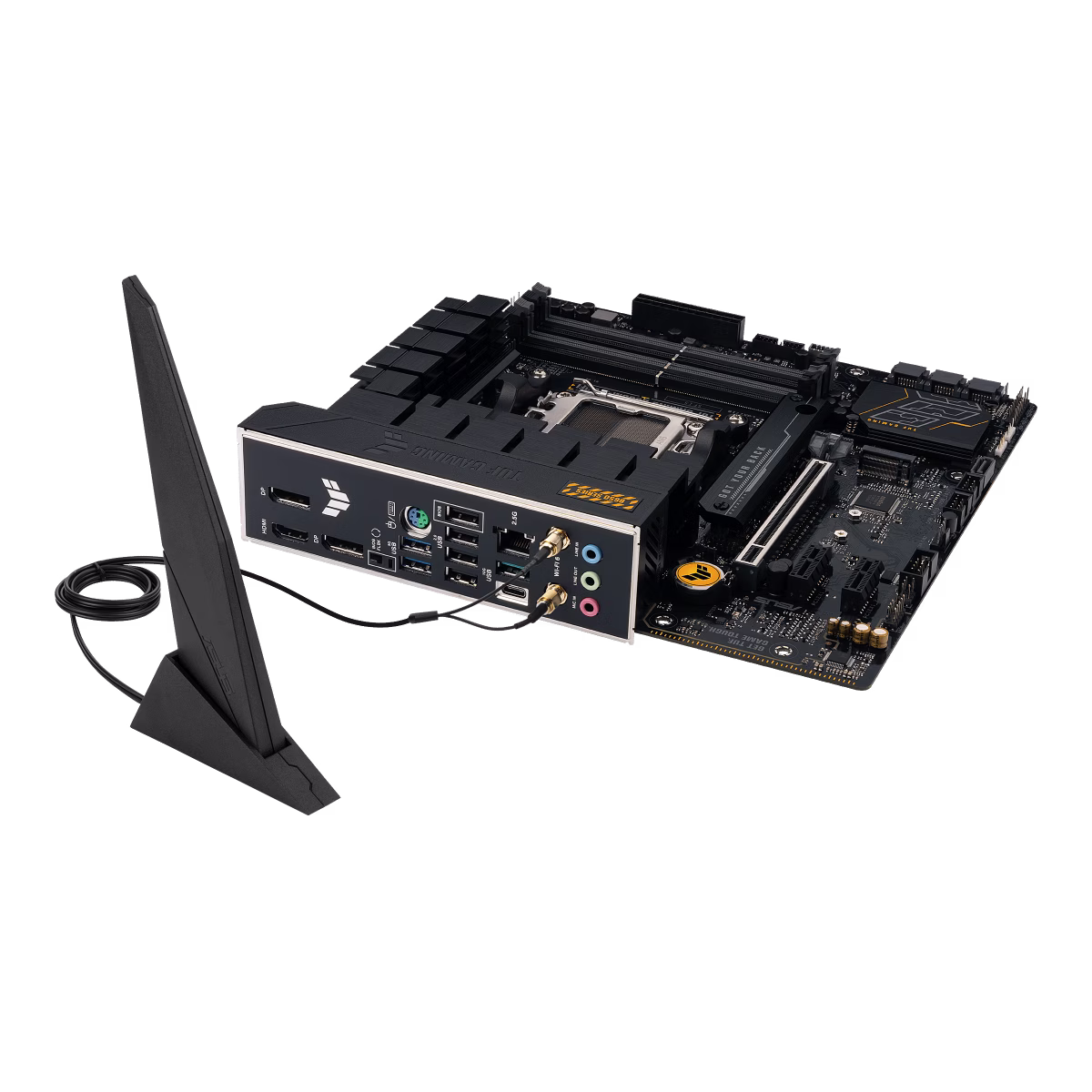 ASUS TUF GAMING B650M-E WIFI micro-ATX Motherboard, 4 x DIMM slots, Max.192GB, DDR5, AM5, PCIe 5.0 for M.2, 2.5 Gb Ethernet, Two-Way AI Noise Cancelation | 90MB1FV0-M0EAY0 thumbnail 7