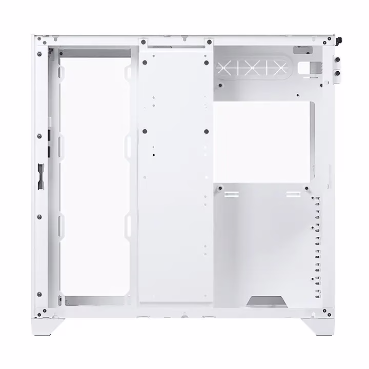 Magnium Gear NEO QUBE 2 Infinity Mirror White Mid-Tower Case, Dual HDD cage (removable), Triple SSD bracket, Velcro-tie cable management, Up to 9x 120 mm & 4x 140mm fan locations, 360 Radiator support, Up to 280mm wide E-ATX motherboard | MG-NE620QI_DWT02 thumbnail 7