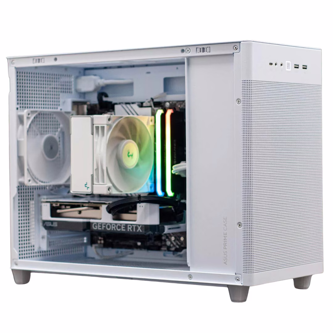 Mini Budget 14th Gen Gaming PC, Intel Core i5-14400F 14th Gen, RTX 4060 8GB GDDR6 OC, 32GB (2x16GB) DDR5 6000MTs, 1TB NVMe, AIR Cooler, 650W thumbnail 3