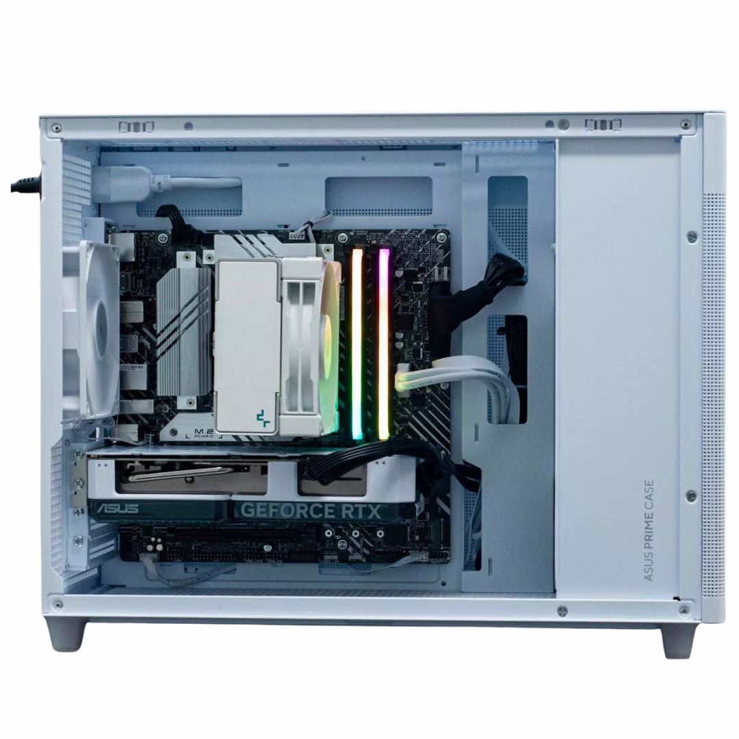 Mini Budget 14th Gen Gaming PC, Intel Core i5-14400F 14th Gen, RTX 4060 8GB GDDR6 OC, 32GB (2x16GB) DDR5 6000MTs, 1TB NVMe, AIR Cooler, 650W image