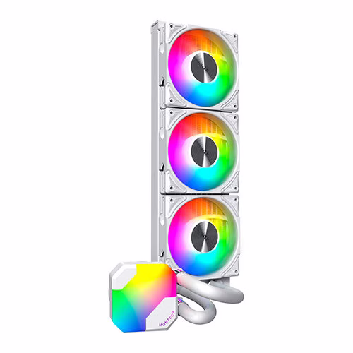 Montech HyperFlow ARGB 360 AIO 360mm CPU Liquid Cooler - White | 4710562743821 – Buy Online