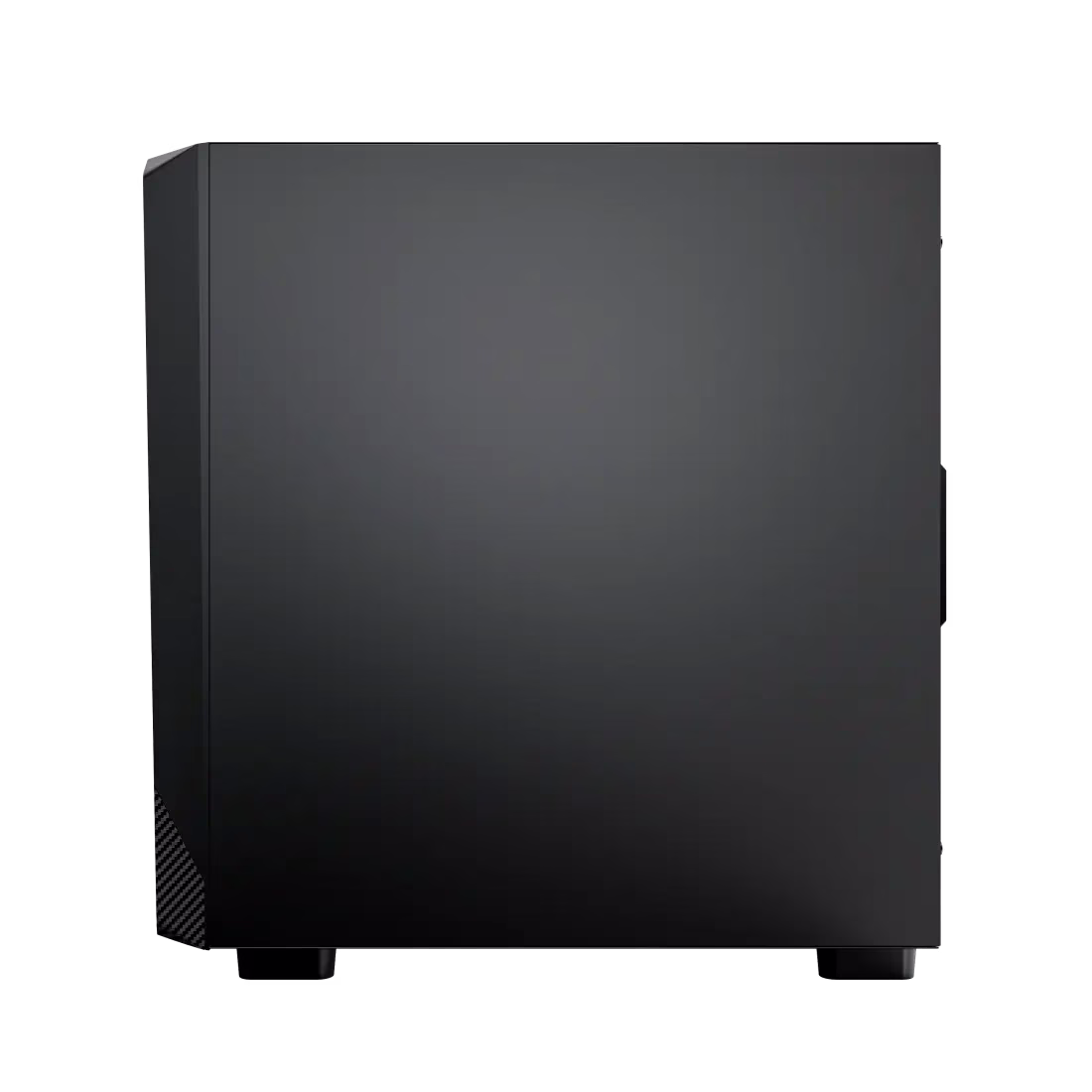 MONTECH X5 ATX Mid-Tower Gaming PC Case, High Airflow, 3X 140mm and 1x 120mm ARGB Fans Pre-Installed, Glass Side Panel, Carbon Print Accents, GPU Holder Included thumbnail 5
