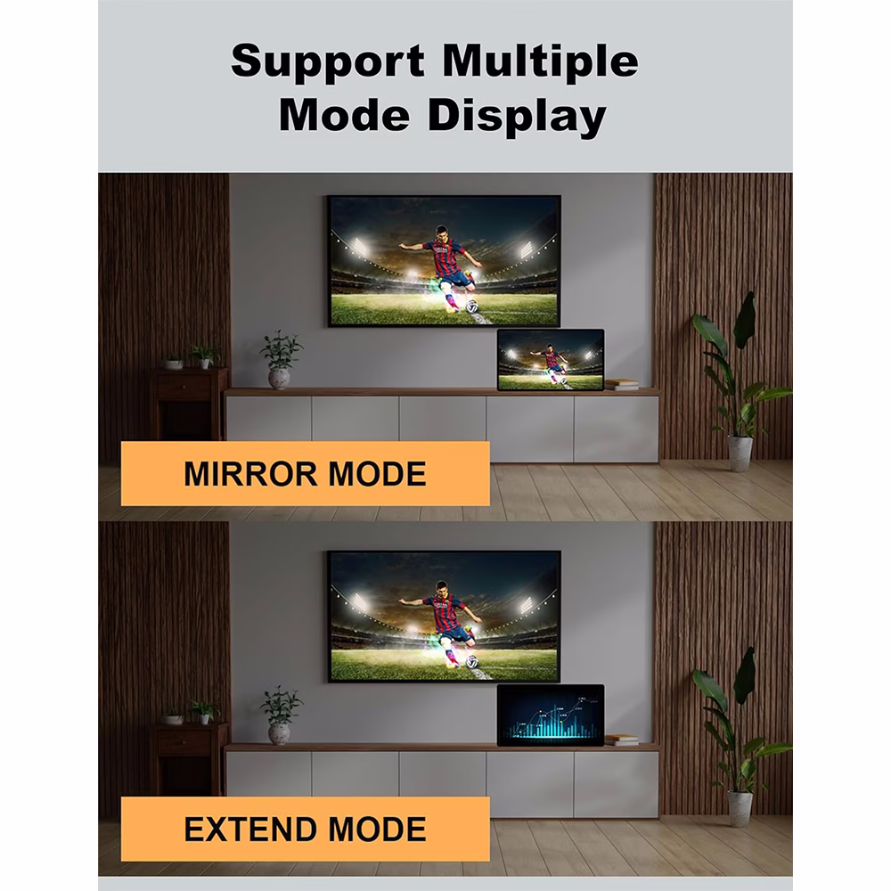 Mowsil HDMI 4K 60Hz 2.0 Cable 15Mtr, HDMI Version 2.0V, Pure Copper Conductor, 4K @ 60HZ, 18Gb/S, OD 9 MM, Aluminum head with filter, 24K Gold plated Connector, Laptop, X BOX, Monitor, Projector, HD TV & Box, Blu Ray Player | MOHD215 thumbnail 2