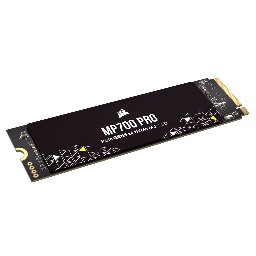 Corsair 4TB MP700 PRO NVMe PCIe 5.0 M.2 Internal SSD, 12400 MB/s Sequential Read Speeds & 11800 Sequential Write Speeds, 3D TLC NAND Technology, 1.6 Million Hours MTBF, Black | CSSD-F4000GBMP700PNH thumbnail 13