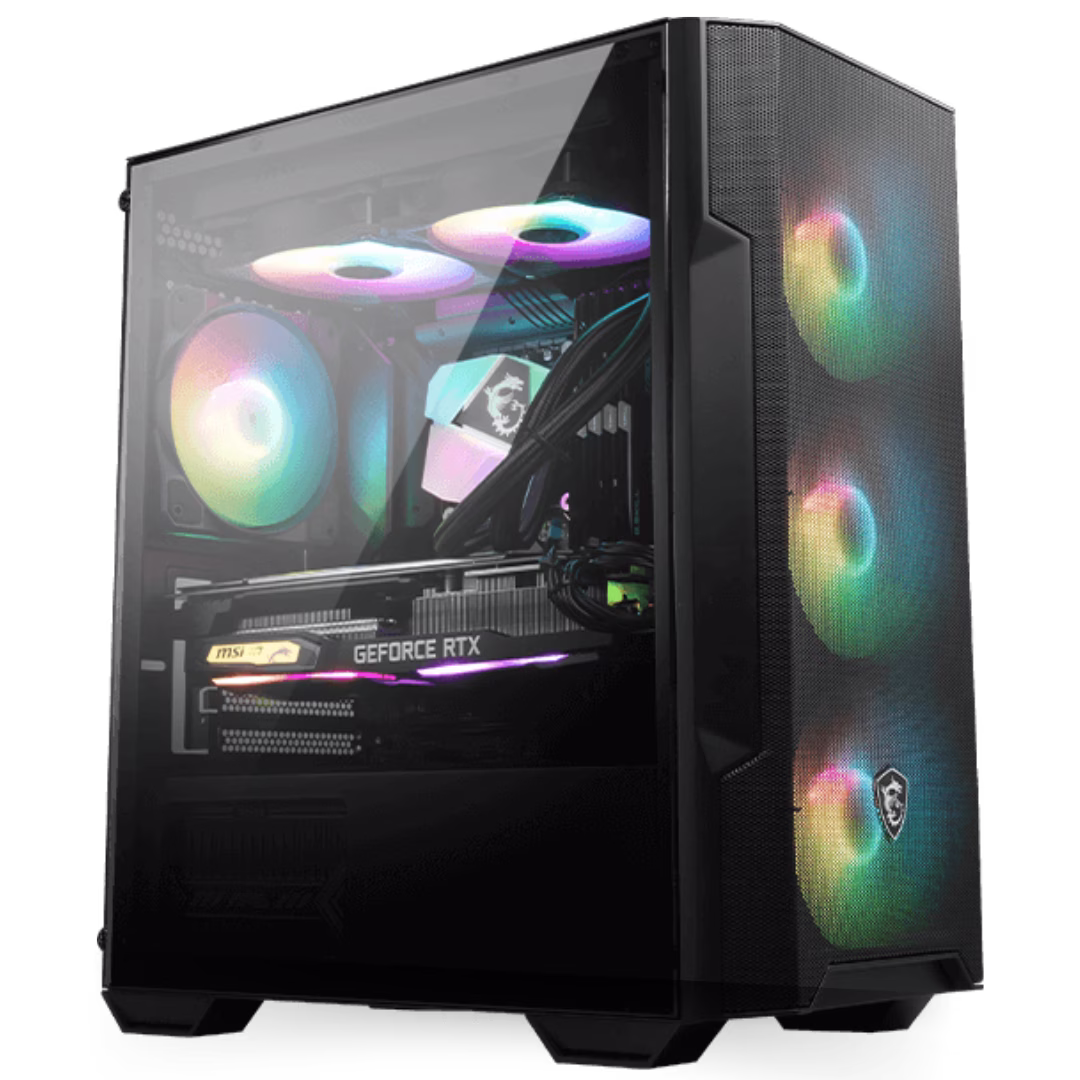 MSI & Intel Gaming PC Build Powered by MSI, Core i5-14400F, 14th Gen, 4060 Ti Ventus 2X Black 8GB OC, 32GB (2x16GB) DDR5 6000MHz, 2TB NVMe, 750W image