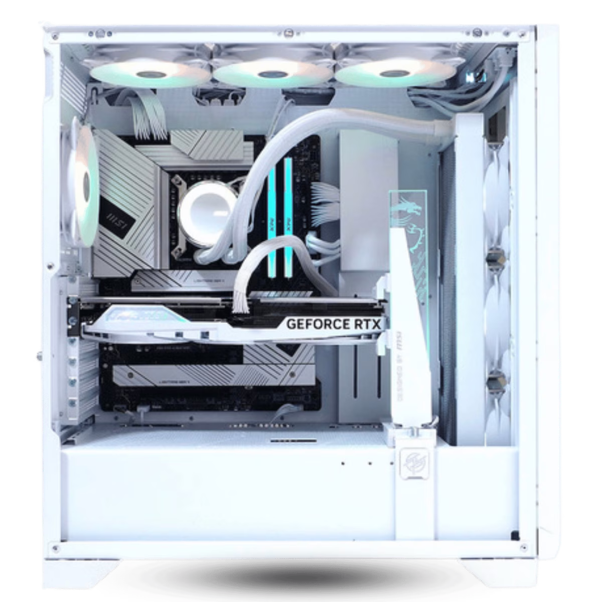 MSI Powered Gaming PC, Ryzen 9 7950X3D, NVIDIA RTX 4080 SUPER 16G SUPRIM, 64GB (32GB X2) DDR5 6000MT/S, 2TB PCIe 4.0 NVMe M.2, 850W 80 Plus Gold, WIFI+ BT image