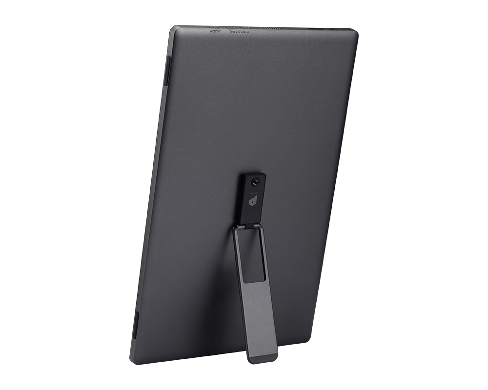 MSI Pro MP161 E2 Portable Monitor, 15.6", 1920 x 1080 (FHD), 4ms, IPS, 60Hz, USB Type-C, Mini-HDMI, Built-in Speakers, Perfect for PC, Mac, PS5, PS4, Xbox, Iron Gray | 9S6-3PB70H-047 thumbnail 6