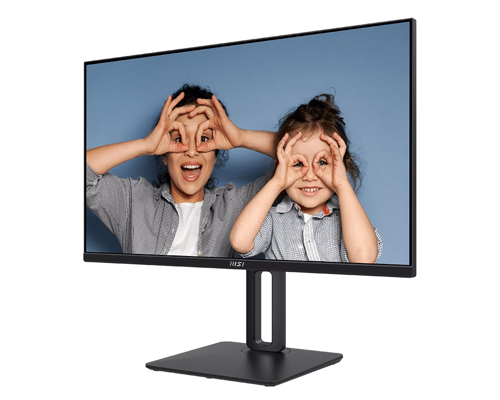 MSI Pro MP251P Business Productivity Monitor, 24.5" FHD IPS Display, 100Hz Refresh Rate, 1ms (MPRT) Response Time, AMD FreeSync Technology, Built-In 2x 2w Speakers, Black | 9S6-3PC29M-016 thumbnail 3